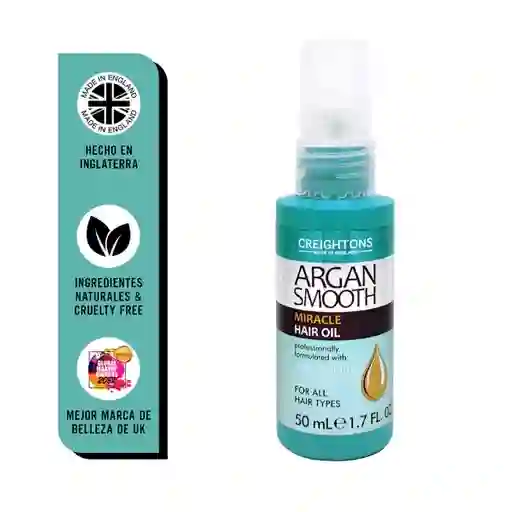 Creightons Miracle Hair Oil Argan Smooth