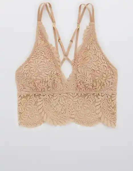 Bralette Aerie Beige Talla Small American Eagle 16983253