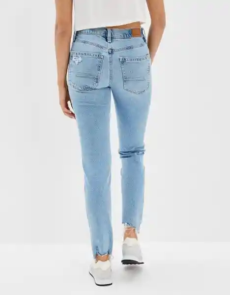 Jean Deshilachado Tomgirl Mujer Talla 6 American Eagle