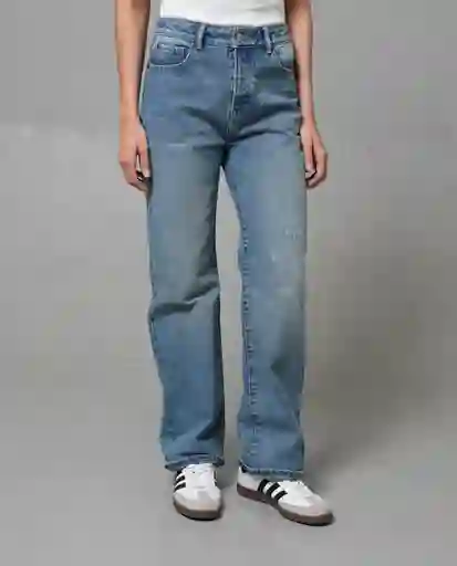 Jean Mujer Azul 8 233 G009_AZU144306 Rifle