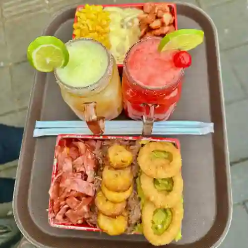 Combo para 2 (montañera y Salchiranchera