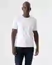 Camiseta Hombre Blanco Talla XS 842G003_BLA110601 Americanino