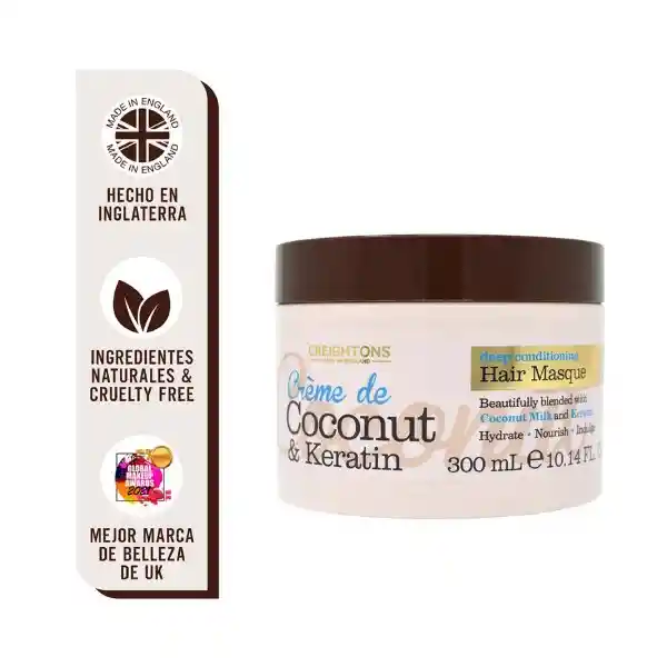 Creightons Creme de Coconut Keratin Hair Masque