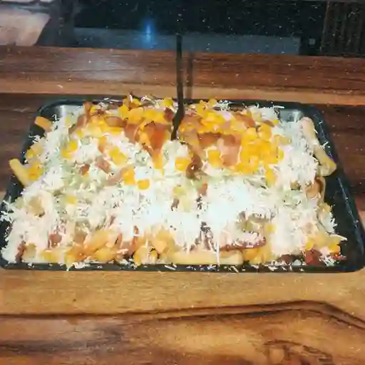 Salchipapa vomito