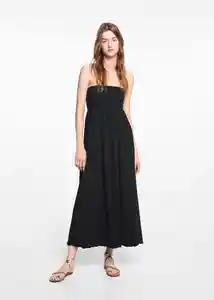 Vestido Verano Negro Talla 19 Niñas Mango