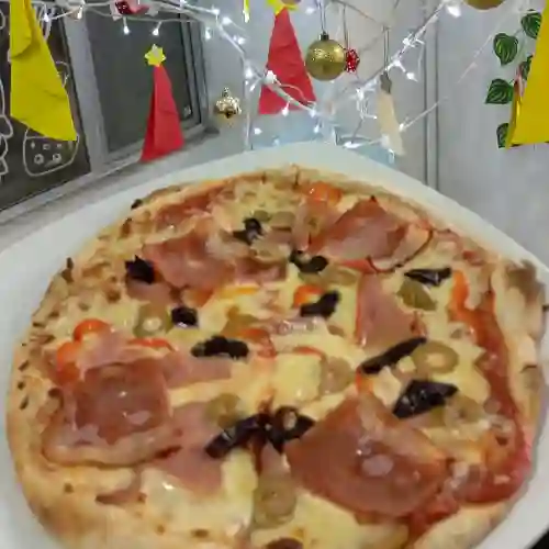 Pizza Personal Angeluz Navideña