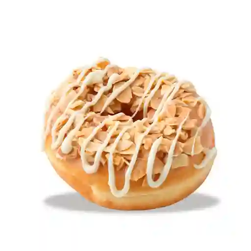Donut anillo almendra cinta blanca