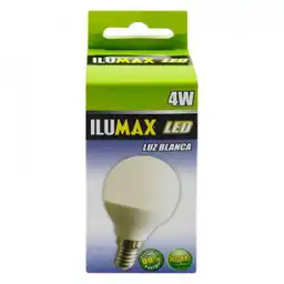 Ilumax Home Bombillo Luz Blanca Tipo Globo 4W E14