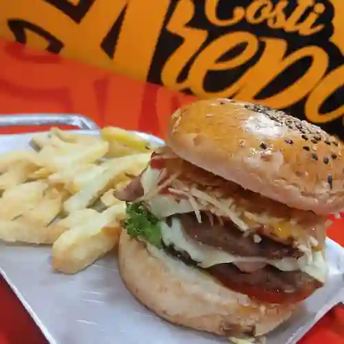 Combo Hamburguesa Mexicana