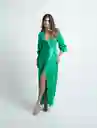 Vestido Hanny Mujer Verde Marmol Medio Talla S 572F370 Naf Naf