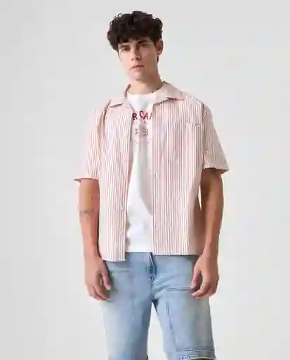 Camisa Hombre Rojo Talla XL 812G005_ROJ181657 Americanino