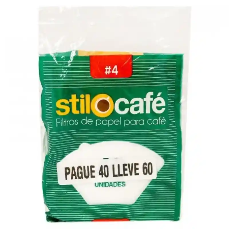 Stilocafé Filtros de Papel para Café