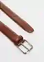 Cinturón Básico Cuero Talla 80 Hombre Mango