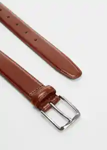 Cinturón Básico Cuero Talla 80 Hombre Mango
