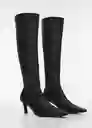 Botas Wysin Negro Talla 38 Mujer Mango