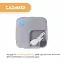 Contenedor de Alimentos 2 Compartimentos Cuchara Style Miniso