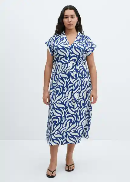 Vestido Travel Tinta Talla XS Mujer Mango