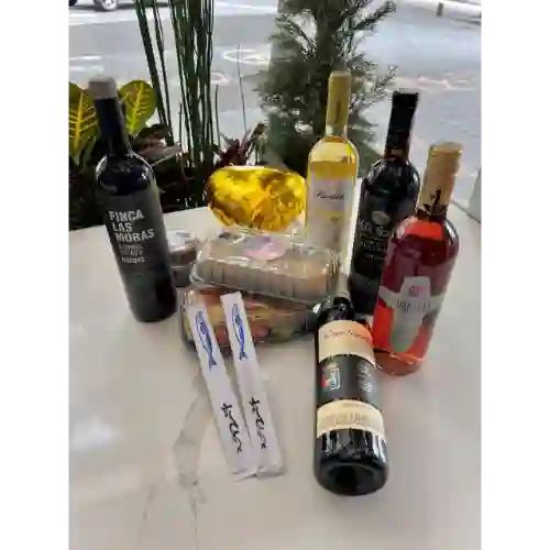 Sushi y Vino " para Compartir"