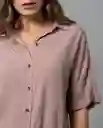 Camisa Mujer Rosa Talla XS 212G001 Rifle
