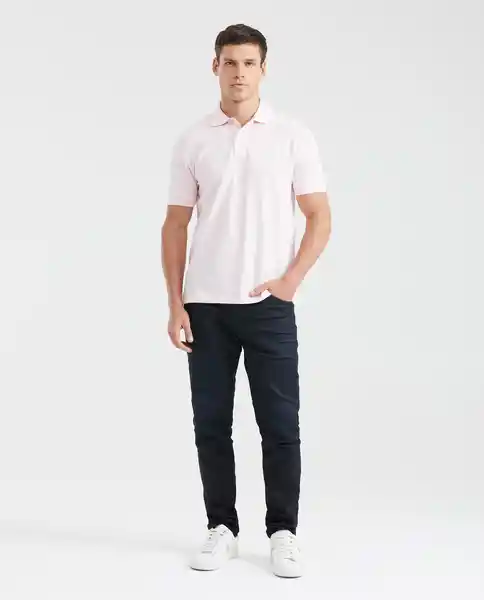 Camiseta Polo Clasic Rosa Ilustre Claro L Chevignon