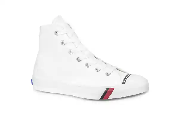Croydon Tenis Royal Hi Cut Para Hombre Blanco Talla 24