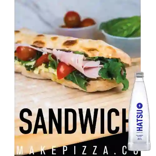 Combo Fresh Panuozzo + Agua Sin Gas Hatsu 300 ml