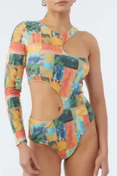 Vestido Baño Susie Floral Tofino Surf Suit L Oneill