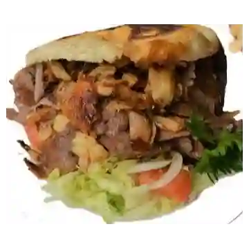 Döner Kebab Mixto Res y Pollo