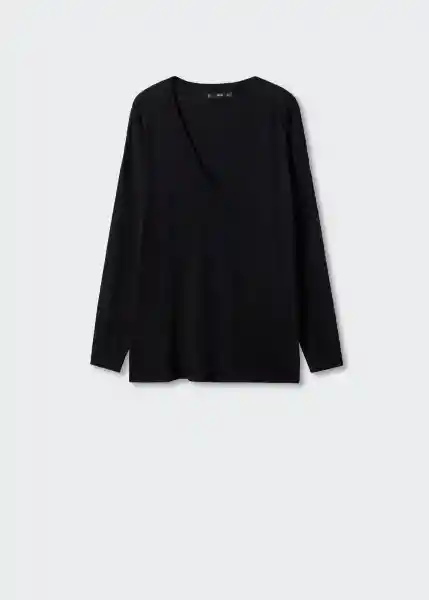 Jersey Lombia Negro Talla M Mujer Mango