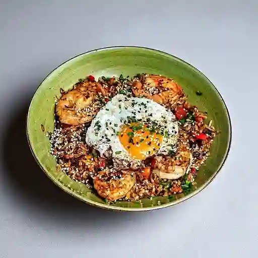 Nasi Goreng de Langostinos