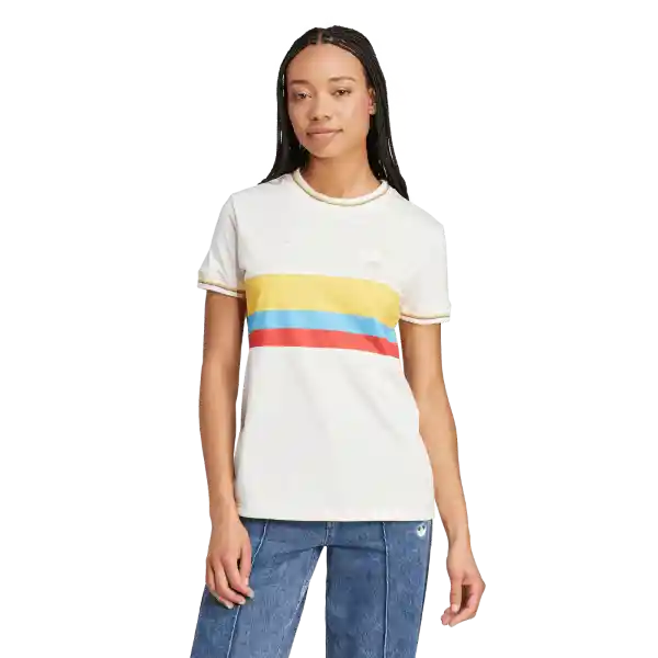 Adidas Camiseta Fcf Anniv Jsy W Fútbol de Mujer Blanco Talla L