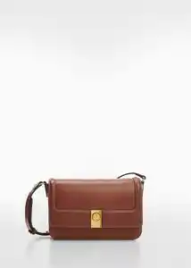 Bolso M Luxor Cuero Talla 99 Mujer Mango