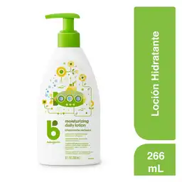 Babyganics  Loción Hidratante para Bebés de Uso Diario  Fragancia Manzanilla Verbena / Chamomille  Contenido 1 Frasco de 266 Mililitros  Sin Color