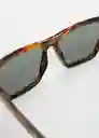 Gafas de Sol Fatima Chocolate Talla 99 Mujer Mango