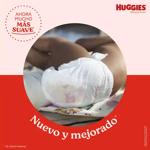 Pañales Huggies Natural Care Etapa 3/G Insuperable 25 Und