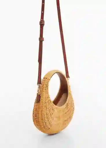 Bolso P March Beige Talla 99 Mujer Mango