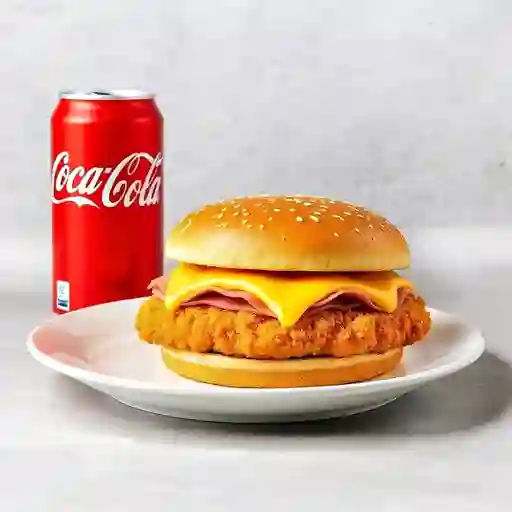 Sándwich de Pollo + Coca Cola 250 ml