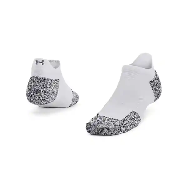 Under Armour Medias Ad Run Cushion Ns Tab Hombre Blanco Talla SM