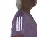 Adidas Camiseta Otr Tee Lc Para Mujer Morado Talla S