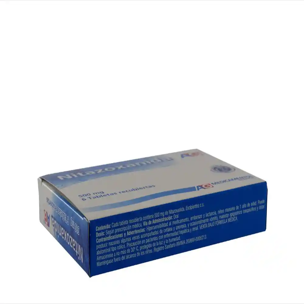 American Generics Nitazoxanida (500 mg)