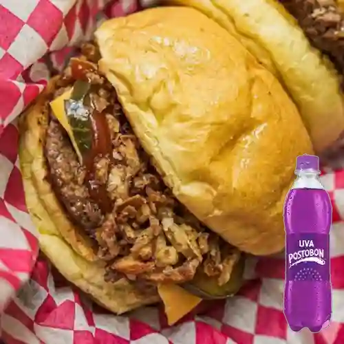 Combo Hamburguesa Especial + Uva 400 ml