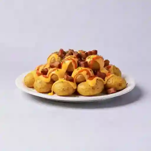 Bravitas pero Sabrosas Papas Criollas con Toppings