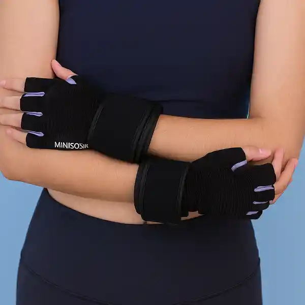 Guantes Antideslizantes Serie Sports Color Morado Miniso