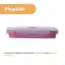 Contenedor  Alimento Plegable Silicona Rojo 550 mL Miniso