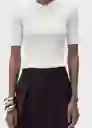 Jersey Polar Crudo Talla M Mujer Mango