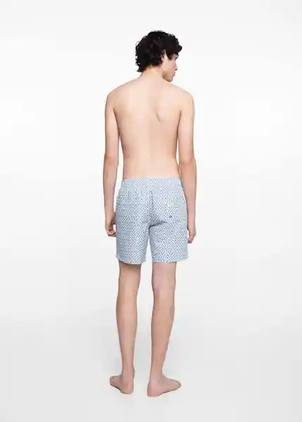 Short Bañador Somo Azul Talla 22 Niños Mango