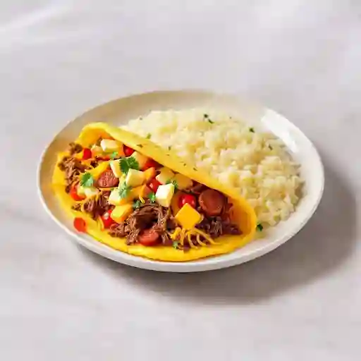 Arepa Con Todo