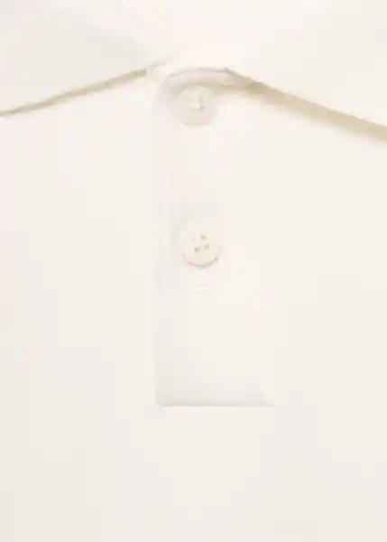 Buzo Sudadera Bola Blanco Talla M Hombre Mango
