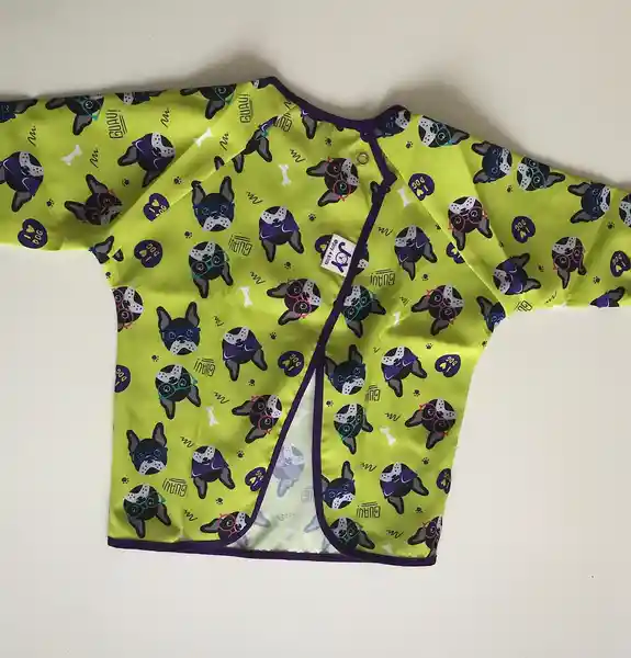 Joy4Kids Delantal Love Dogs Purple Talla 4