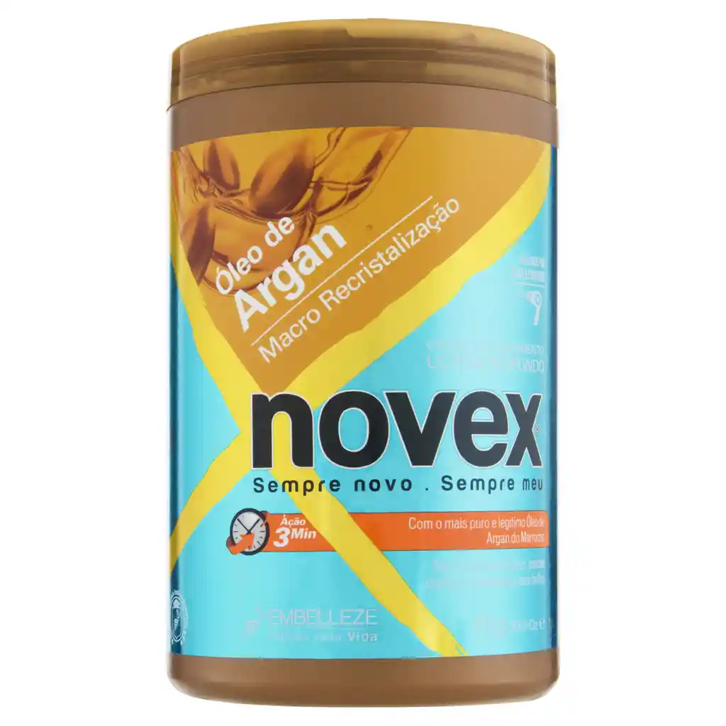 Novex oleo de argan 1000g